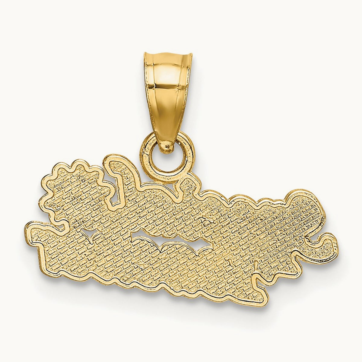 SPECIAL TEACHER with Flower Charm, 14K