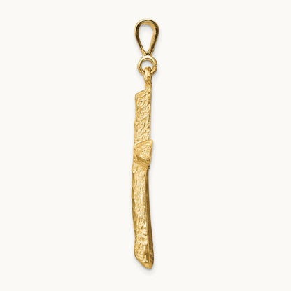 Diamond-cut Cross Charm — photo set