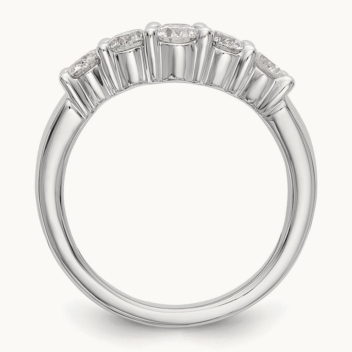 5-Stone Diamond Band — 0.89 ct tw, 7
