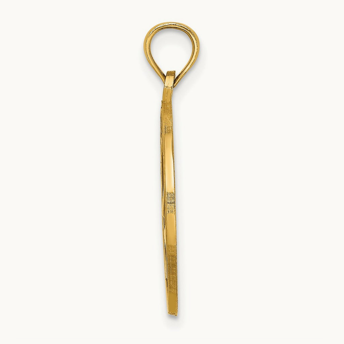 OCEAN CITY w/ Sailboat Charm, 14K