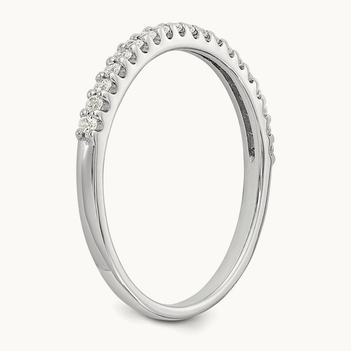 Diamond Band — 14K White Gold, 7