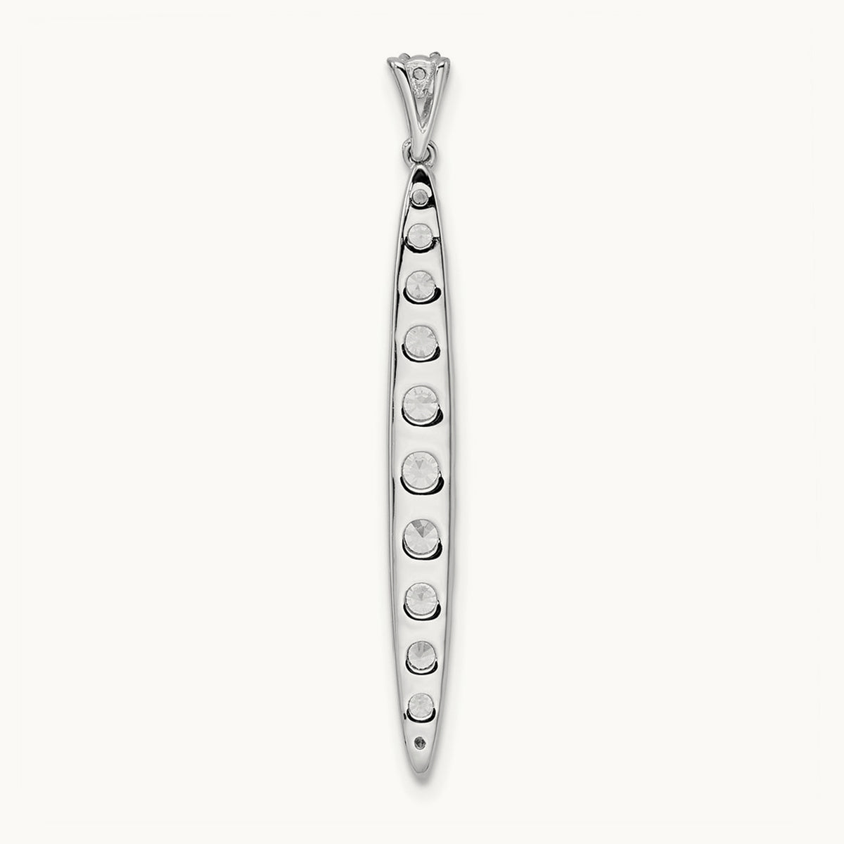 Fashion Bar Pendant, 1.00 ct tw Lab-Grown Diamond