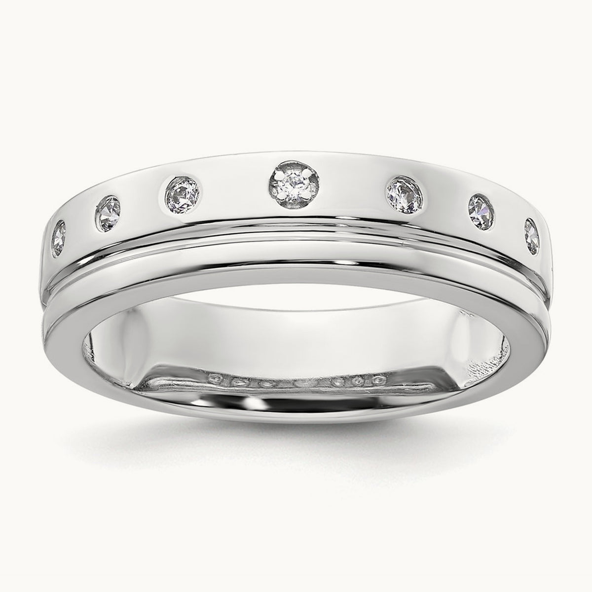 Womens Wedding Band, 0.05-0.10 ct tw