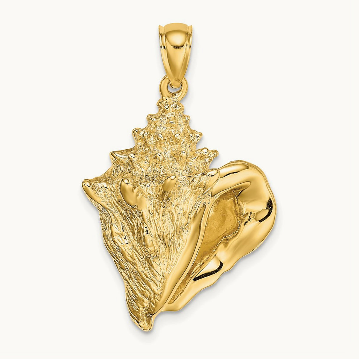 Conch Shell Charm — 31mm