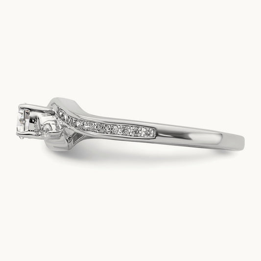 Semi-Mount Engagement Ring, 0.25 ct tw