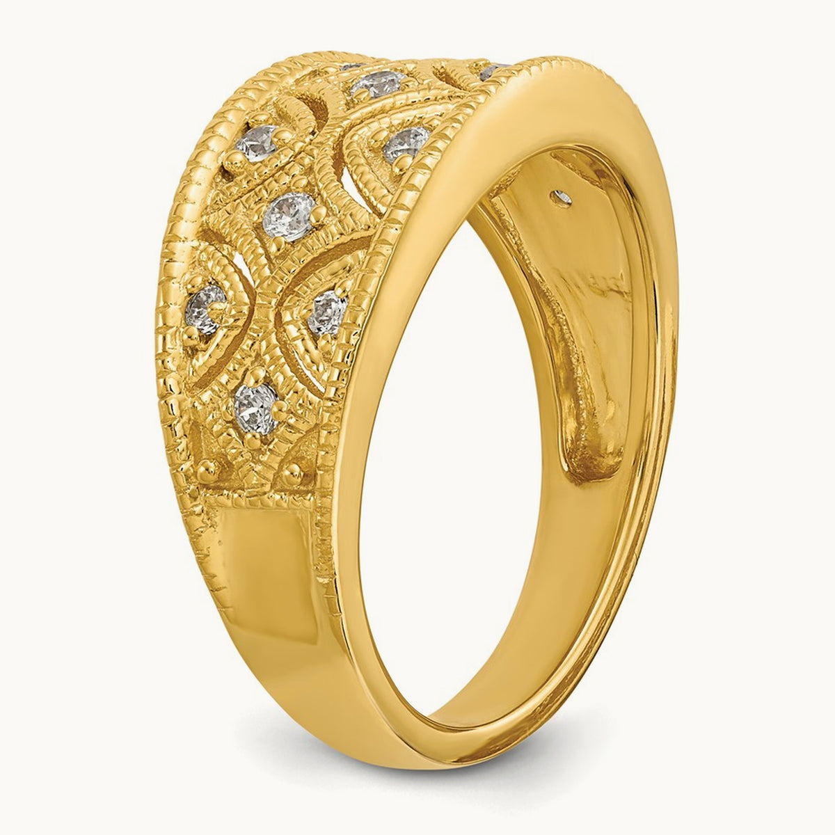 Diamond Band, 14K