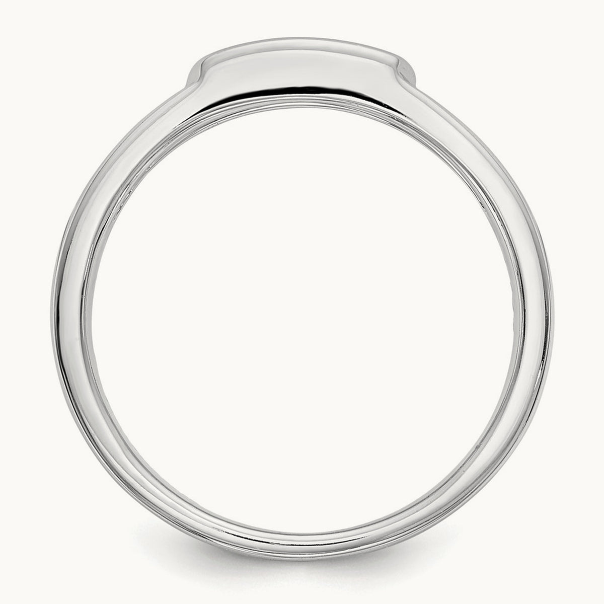 Wedding Band, 14K White Gold