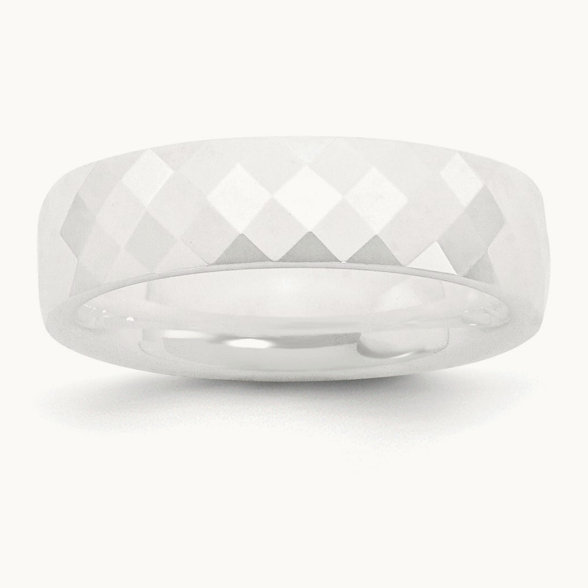 Faceted Polished Band — photo set