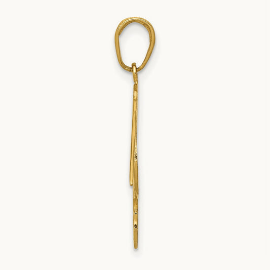 Pelican Pendant, 14K