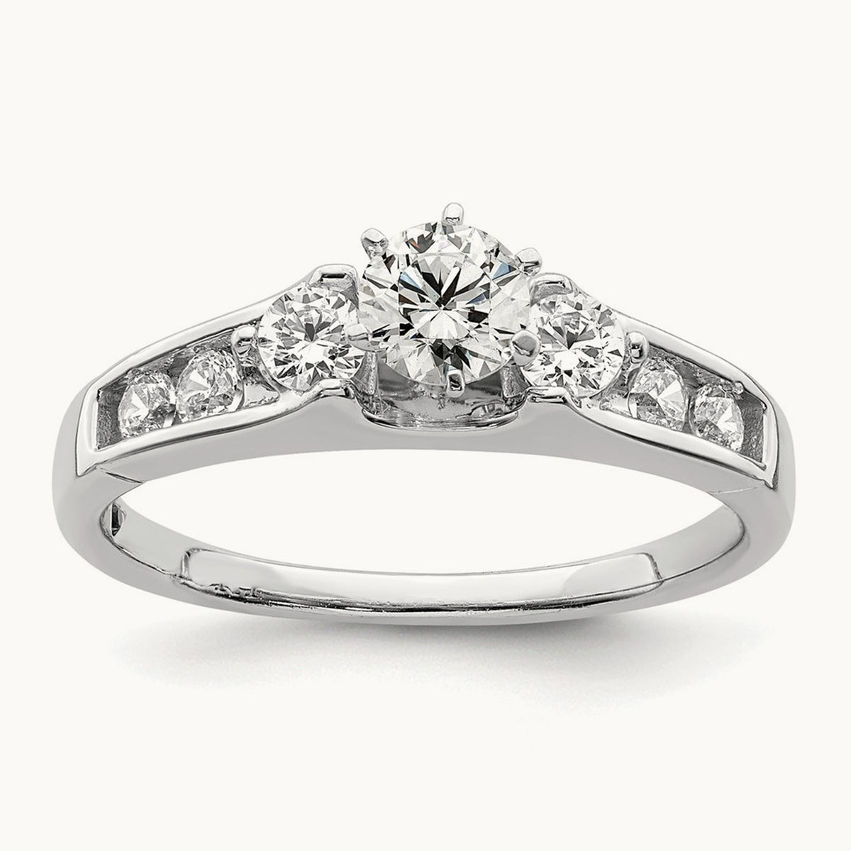 Engagement Ring, 5/8 ct Lab-Grown Diamond