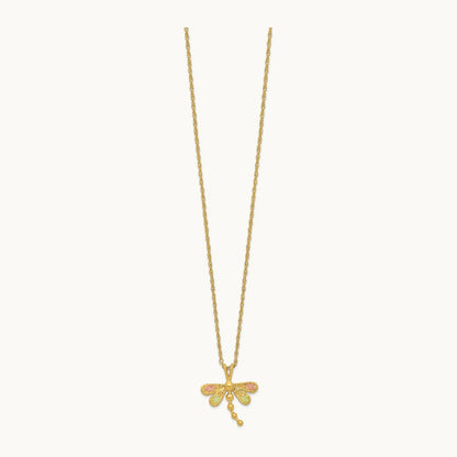 Black Hills Gold Dragonfly Necklace