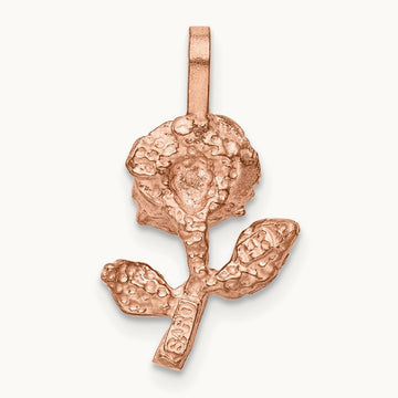 Rose-Gold Rose Charm, 14K
