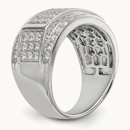 2 ct. Round Diamond Ring Mounting, 14K White Gold
