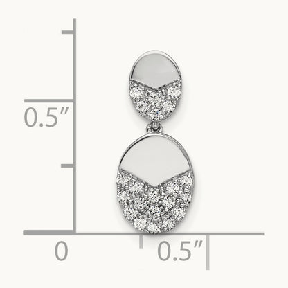 Dangle Chain Slide, 0.20 ct tw Lab-Grown Diamond