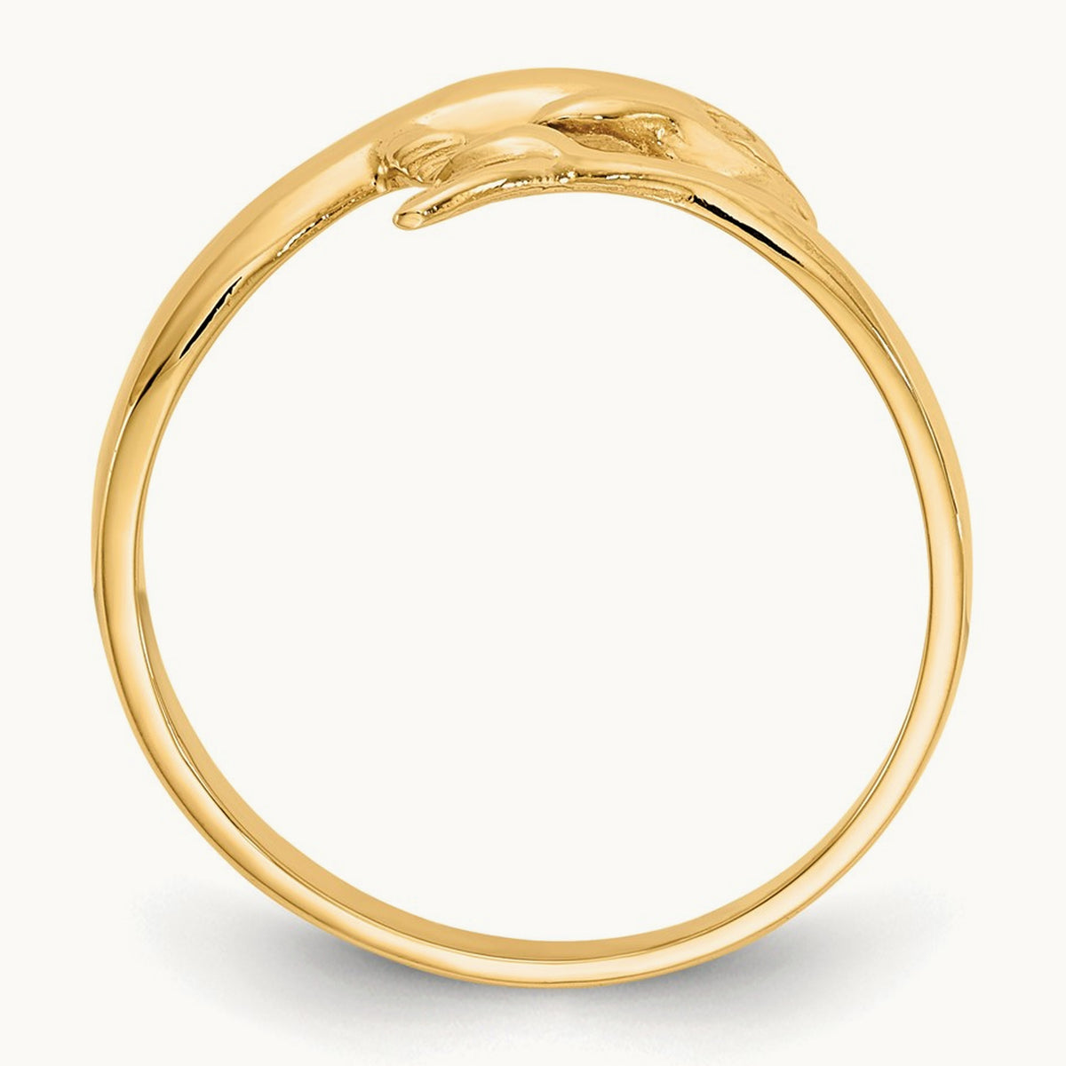 Dolphin Ring, 14K