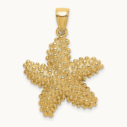 Textured Starfish Charm — photo set