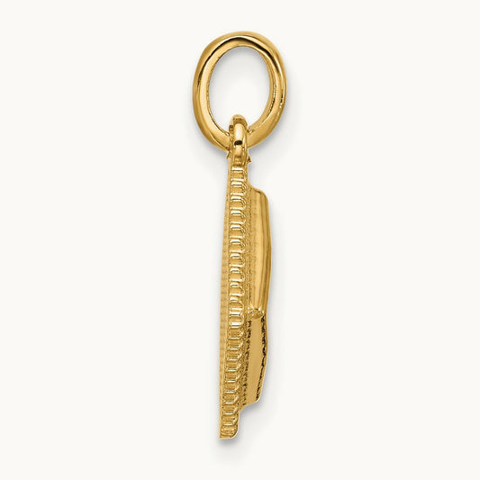 Fancy Ravioli, 14K Yellow Gold