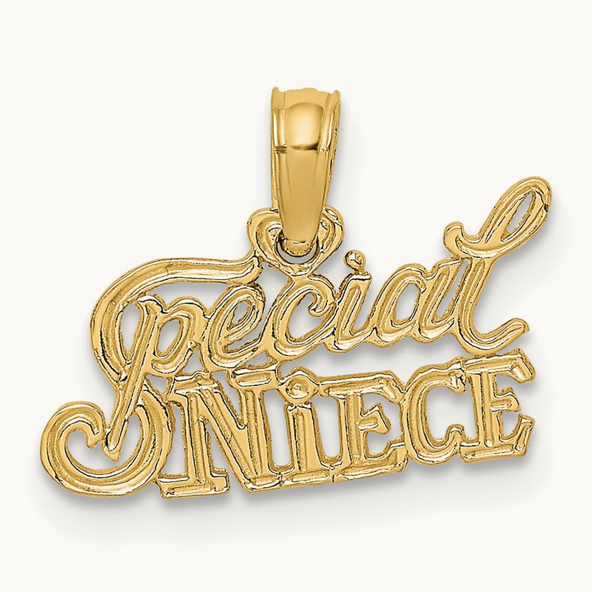 SPECIAL NIECE Charm, 14K