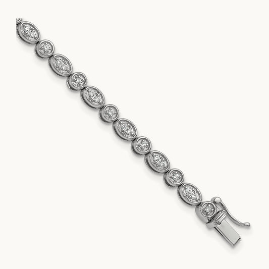 Fancy Bracelet, 1.00 ct tw Lab-Grown Diamond