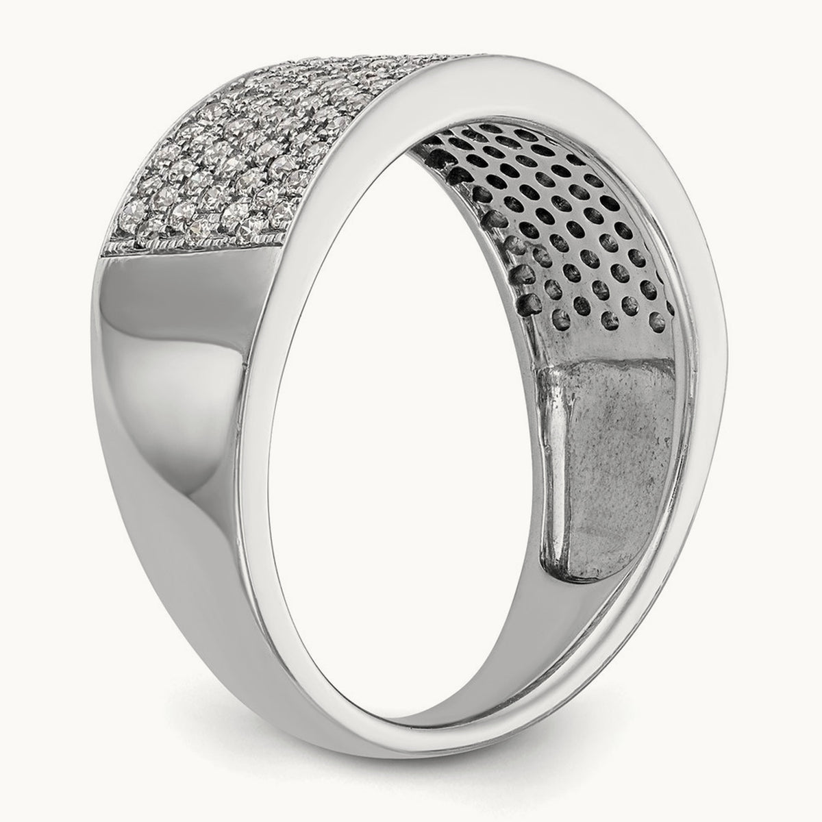 Micro Pave Band, 0.75 ct tw