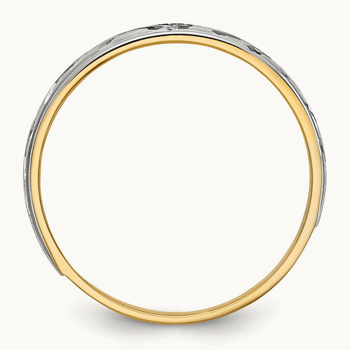 AA Quality Trio Mens Complete Wedding Band, 14K