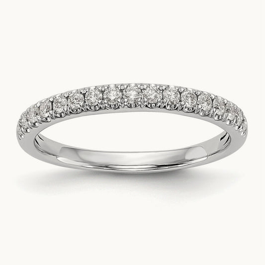 Diamond Band, 14K White Gold