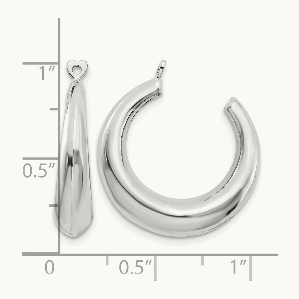 Polished Hoop Earring Jackets — photo set