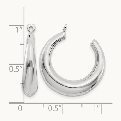 Polished Hoop Earring Jackets — photo set