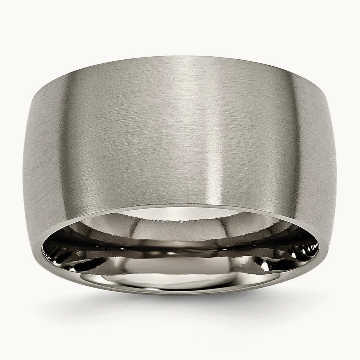 Brushed Half Round Band — 12mm, 7