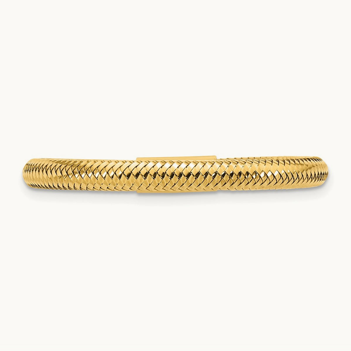Mesh Stretch Ring, 14K