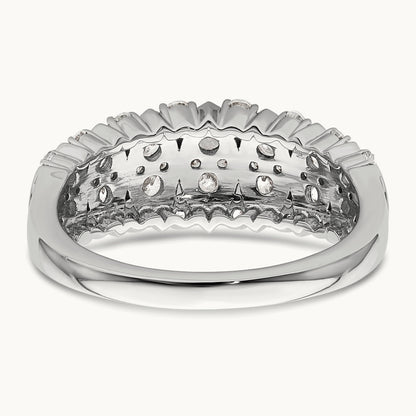 Complete Diamond Band, 14K White Gold