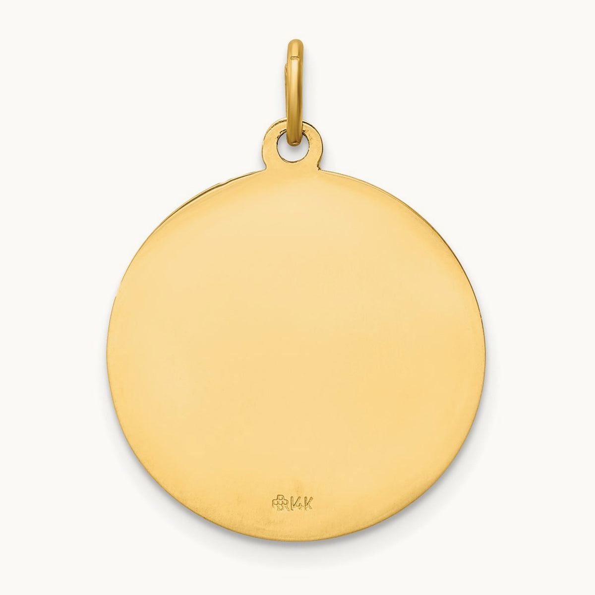 Infant of Prague Medal Charm, 14K