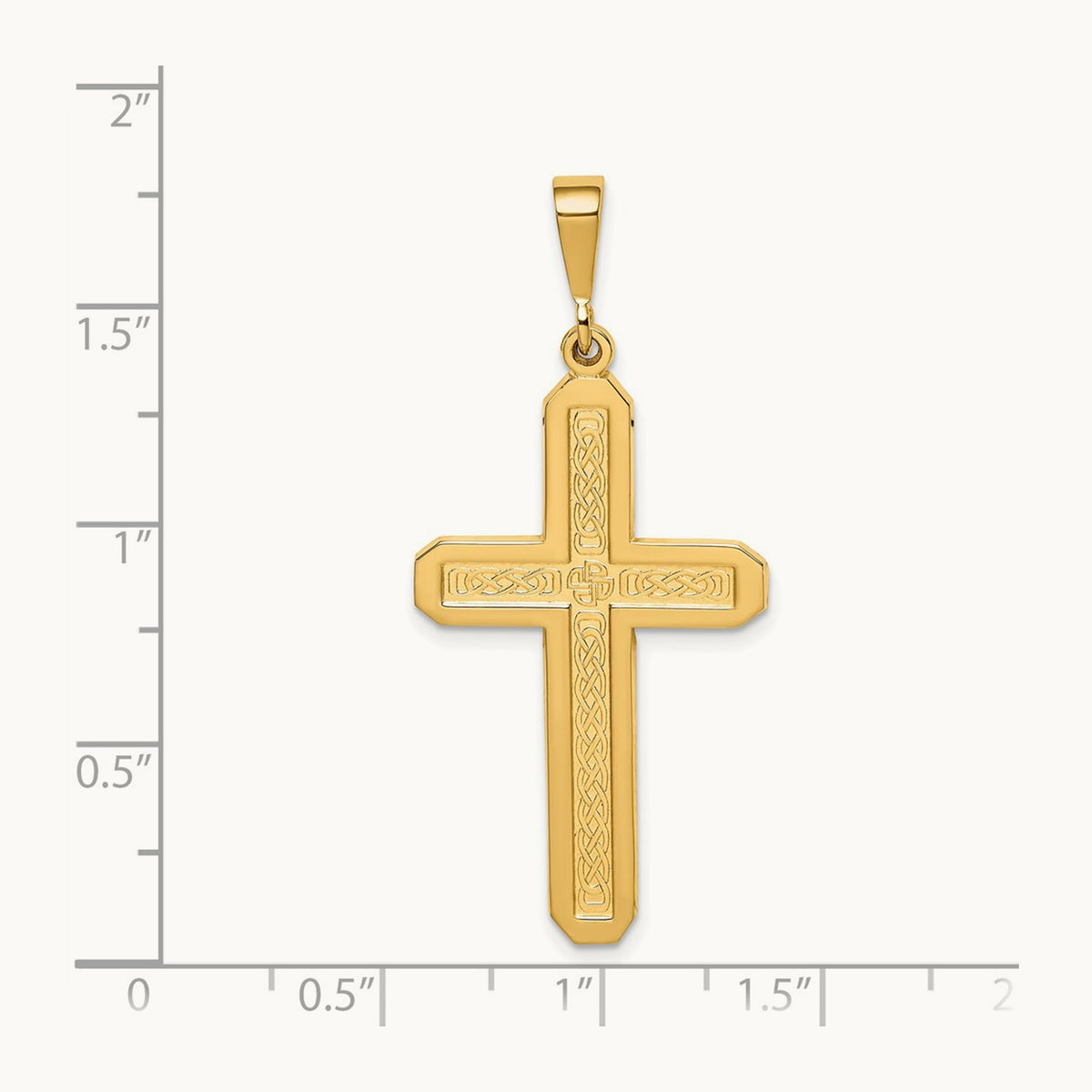 Cross Pendant, 14K