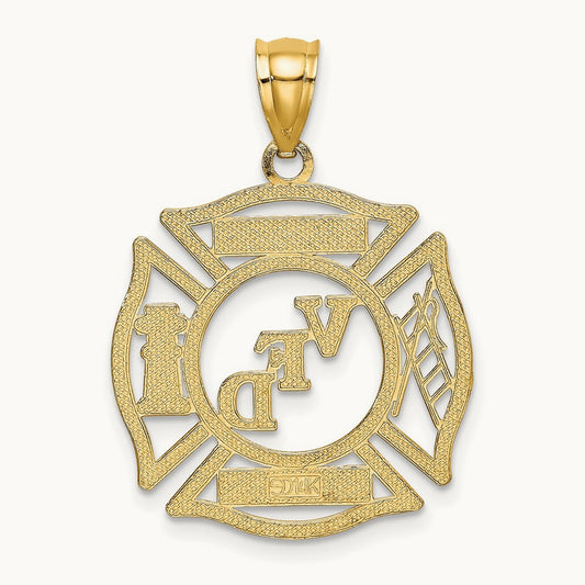 VFD DWIGHT MEMBER In Shield Charm, 14K