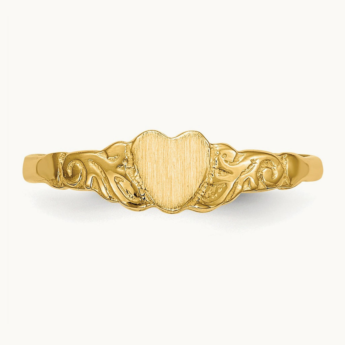 Childs Heart Ring, 14K