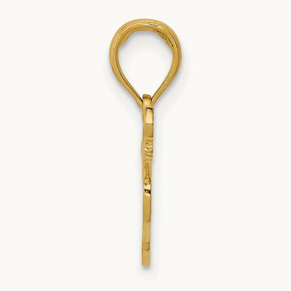 Guitar Pendant, 14K