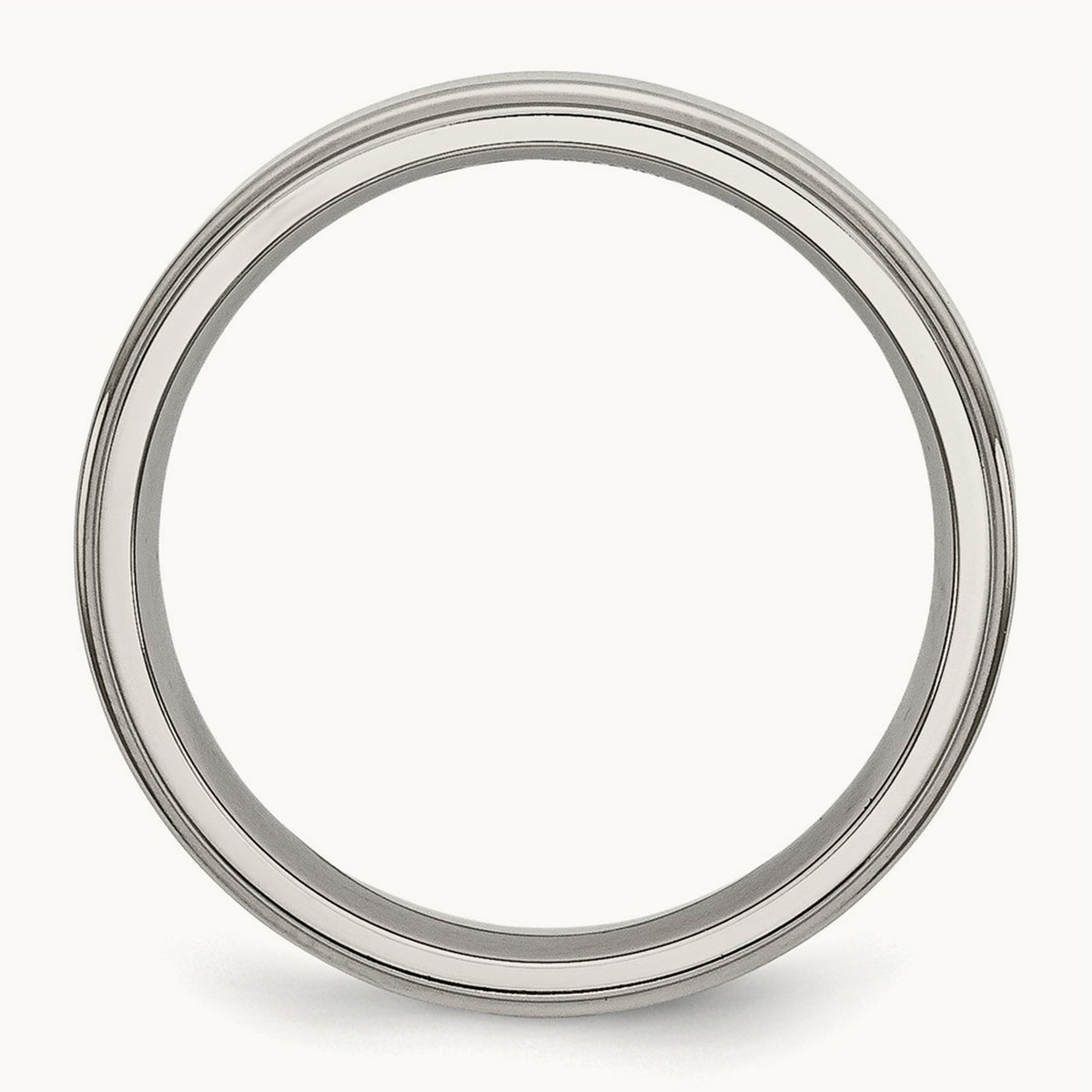 Polished Ridged Edge Band — photo set