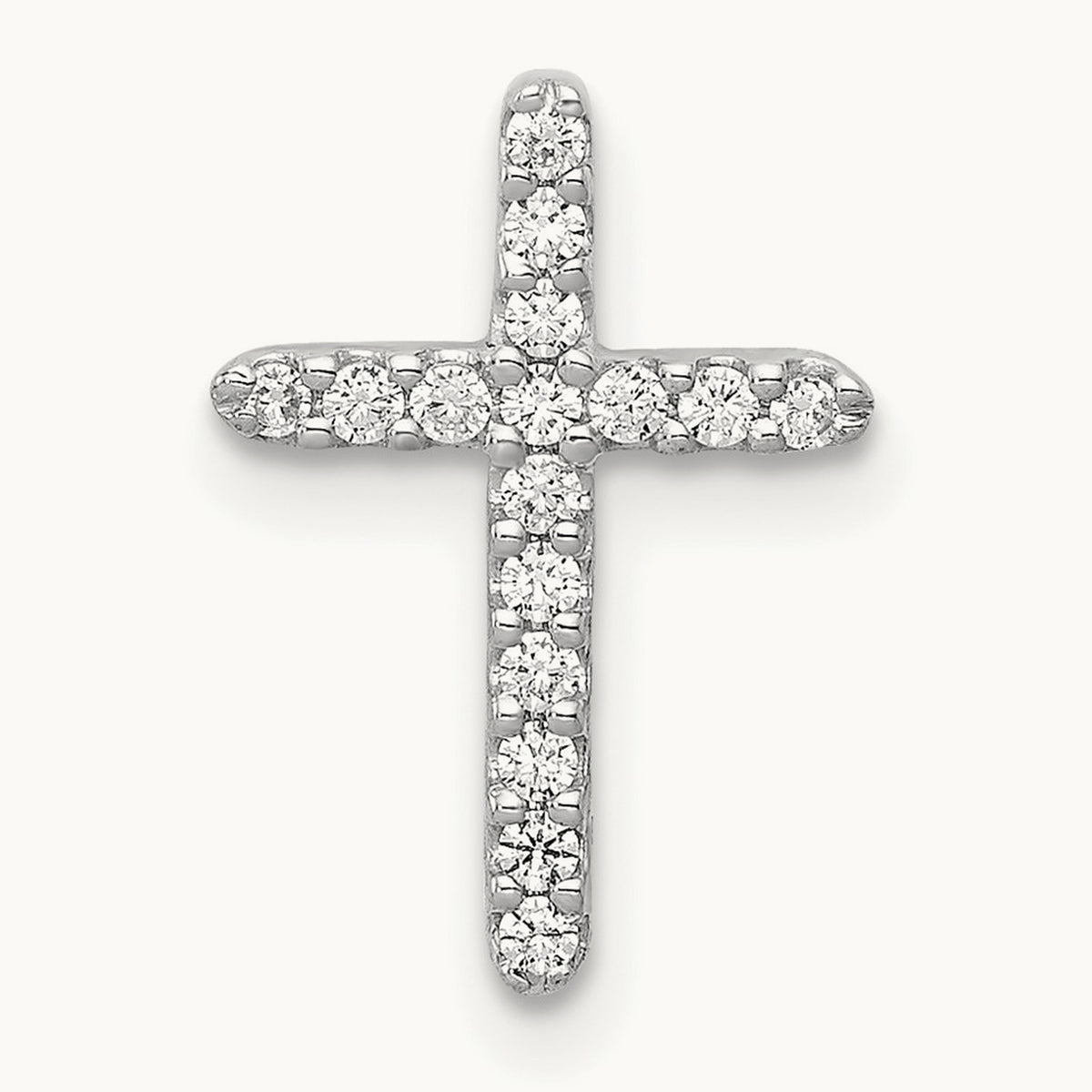 Diamond Cross Pendant — photo set