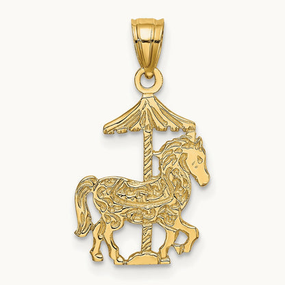 Carousel Horse Charm — 9.7mm
