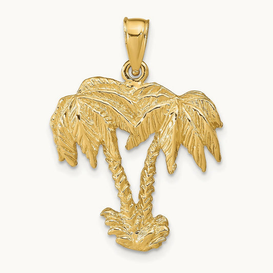 Double Palm Trees Pendant — photo set