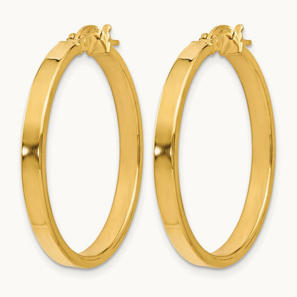 Polished Earrings, 14K — Leslie's