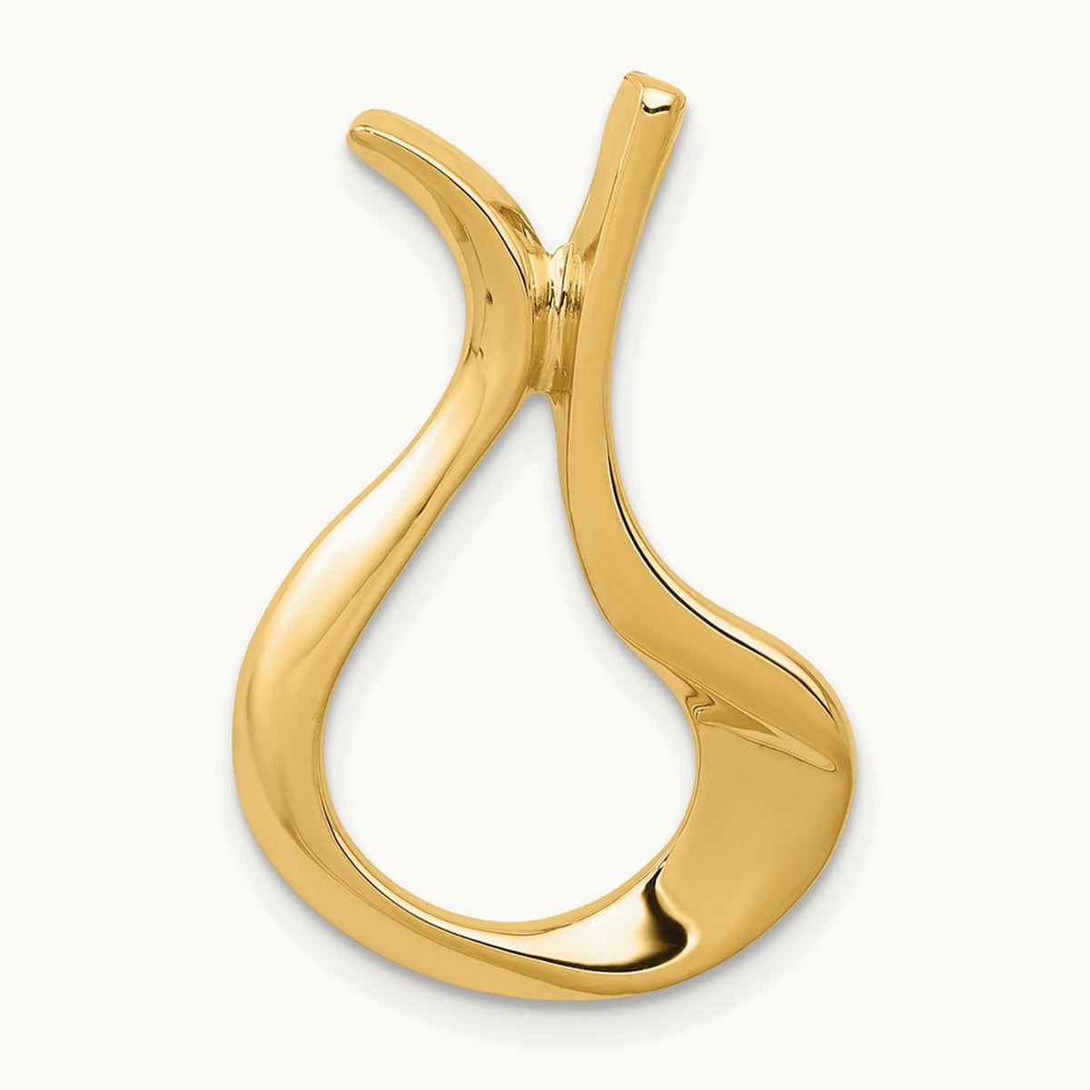 Polished Slide, 14K