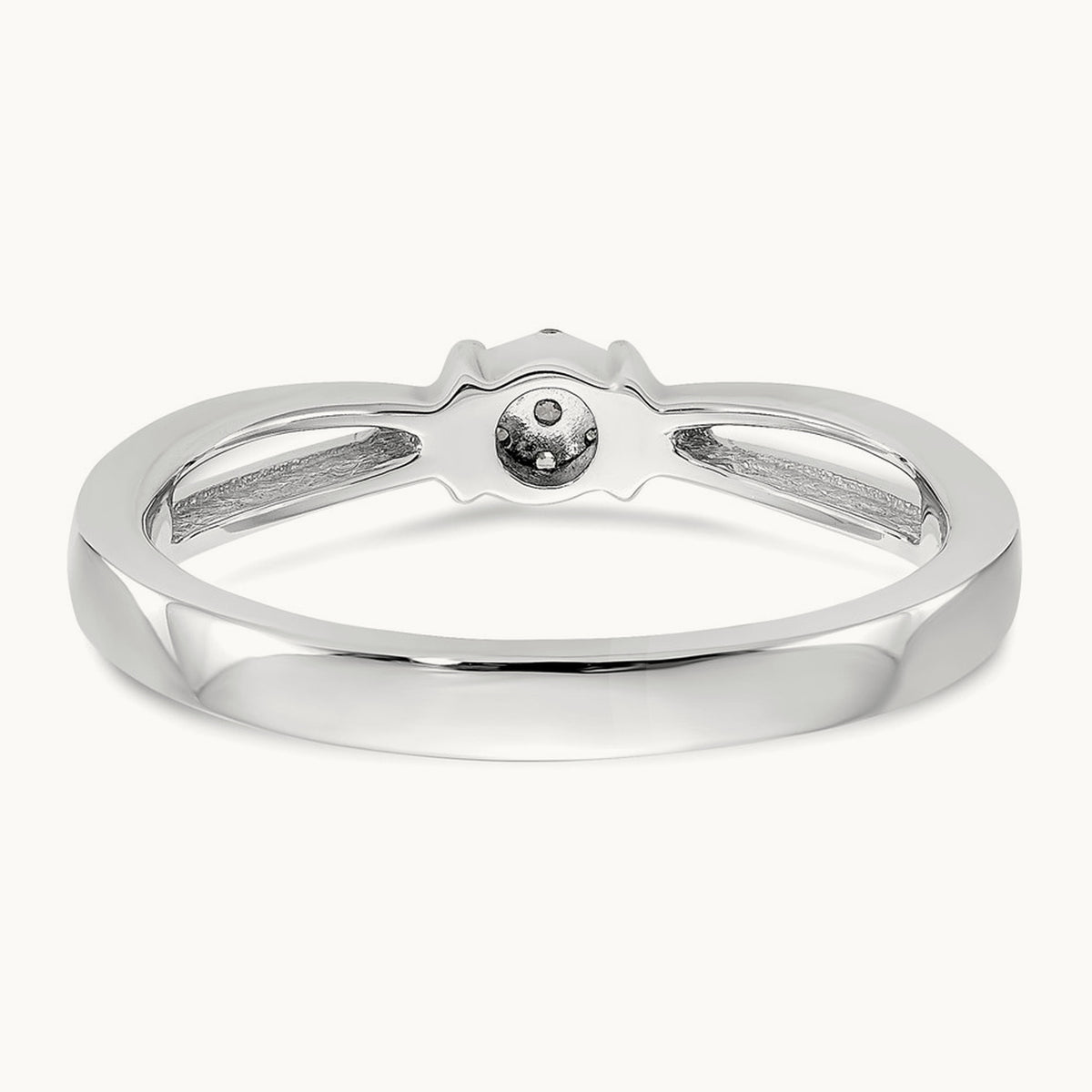 First Promise Complete Diamond Promise/Engagement Ring, 14K White Gold