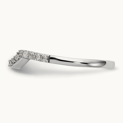 Diamond Band, 14K White Gold