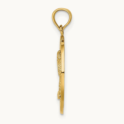 PAWLEYS ISLAND Palm Tree Charm, 14K