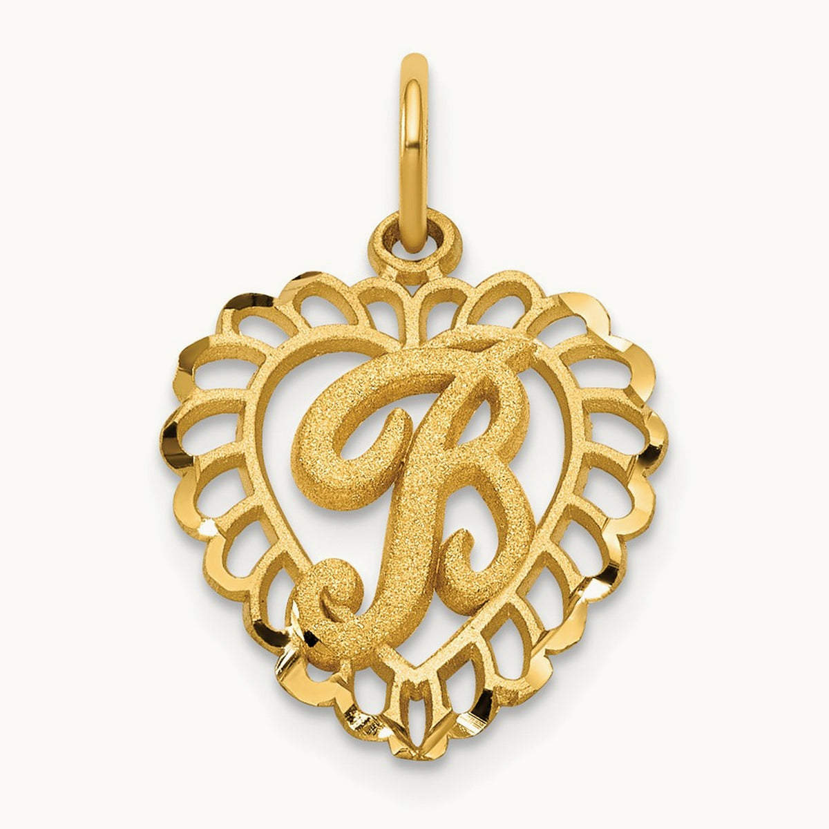 Heart Charm — B