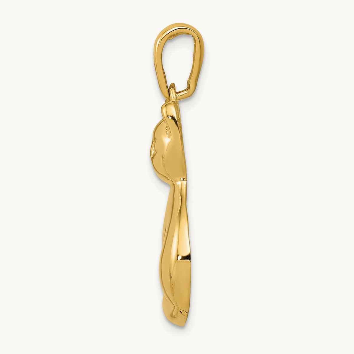 Cat Pendant, 14K