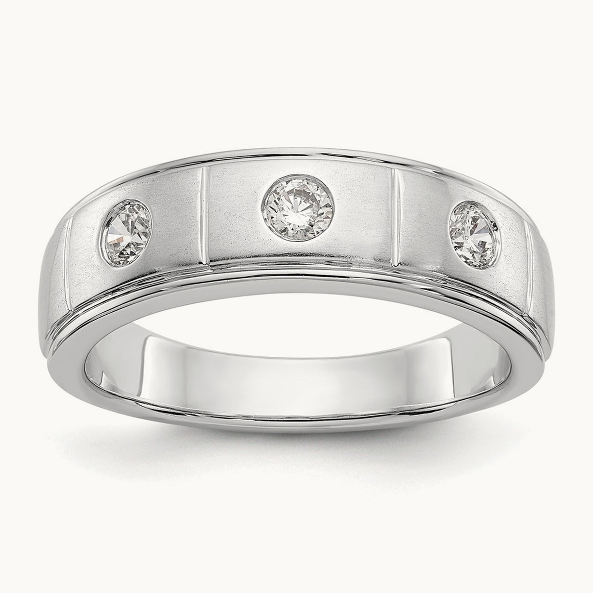 Men's Band, 0.25 ct tw