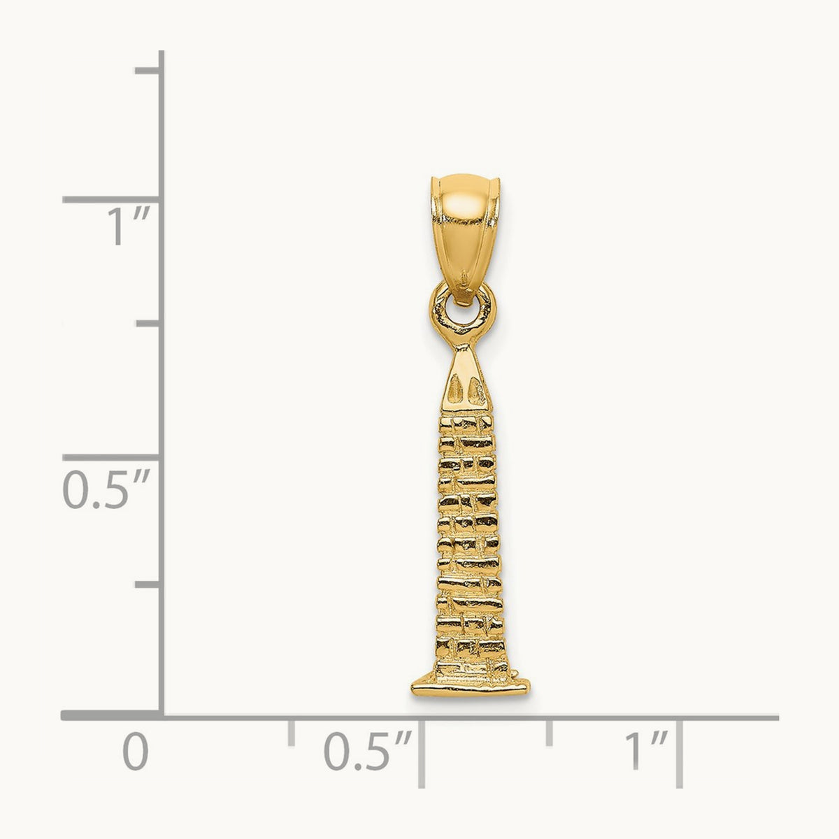 3D Washington Monument Charm — 18.8mm