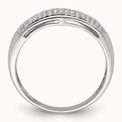 Women's Band, 0.25 ct tw Lab-Grown Diamond